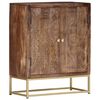 vidaXL Buffet 60 x 30 x 75 cm Bois de manguier massif