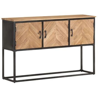 vidaXL Buffet 120x30x75 cm Bois d'acacia solide