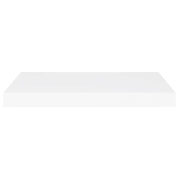 vidaXL Étagères murales flottantes 2 pcs blanc 60x23,5x3,8 cm MDF