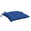 vidaXL Coussins de palette lot de 6 bleu 50x50x7 cm tissu oxford