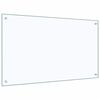 vidaXL Dosseret de cuisine Transparent 100x60 cm Verre trempé