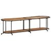 vidaXL Meuble TV 160x42x40 cm bois d'acacia massif