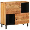 vidaXL Armoire lat&eacute;rale 80x33x75 cm bois massif d'acacia