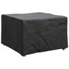 vidaXL Housse de meubles d'extérieur Noir 60 x 60 x 45 cm Tissu 210D