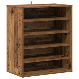 vidaXL Armoire &agrave; chaussures vieux bois 60x35x70 cm bois d'ing&eacute;nierie