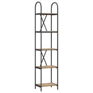 vidaXL &Eacute;tag&egrave;re 5 niveaux 40 x 30 x 183 cm Bois d'ing&eacute;nierie