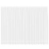 vidaXL Rideau en Dentelle Floral Blanc 240 x 500 cm Polyester