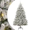 vidaXL Sapin de No&euml;l artificiel 240 cm 300 LED Blanc chaud