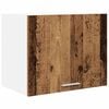 vidaXL Armoire suspendue Bois ancien et Blanc 50 x 31 x 40 cm