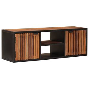 vidaXL Meuble TV Fait Main 105 x 30 x 35 cm Bois de mangue massif