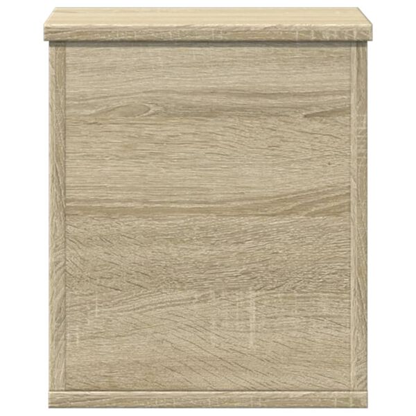 vidaXL Boîte de rangement chêne sonoma 30x35x35 cm bois d'ingénierie
