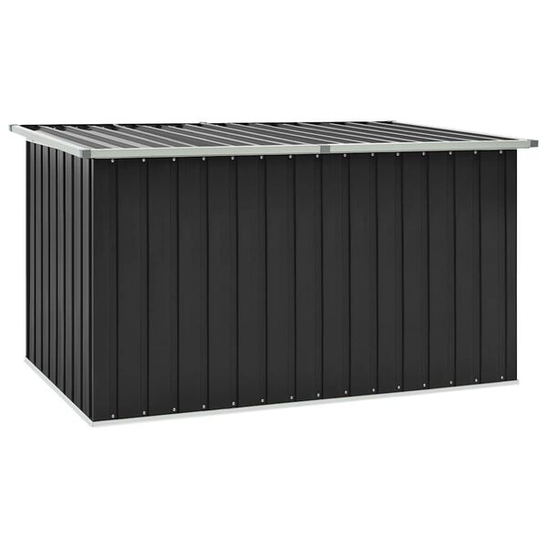 vidaXL Bo&icirc;te de rangement de jardin Anthracite 171x99x93 cm