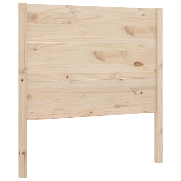 vidaXL Tête de lit 96x4x100 cm Bois massif de pin