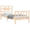vidaXL Cadre de lit sans matelas 90x200 cm bois de pin massif