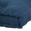 vidaXL Coussin de canap&eacute; 2 pcs Indigo tissu