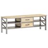 vidaXL Meuble TV 120x30x40 cm Bois massif de manguier