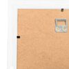 vidaXL Collage de cadres photo pour photo de 10x(13x18 cm) Blanc MDF