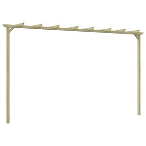vidaXL Pergola de jardin Pin impr&eacute;gn&eacute; 360x200x60 cm