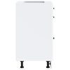 vidaXL Armoire de cuisine Lucca blanc bois d'ing&eacute;nierie