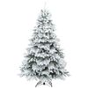 vidaXL Sapin de No&euml;l artificiel avec 300 LED Blanc 180 cm PE et PVC