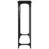 vidaXL Table console noir 102x22,5x75 cm bois d'ing&eacute;nierie