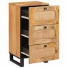 vidaXL Buffet Marron 40 x 33,5 x 75 cm Bois de mangue massif