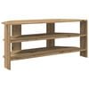 vidaXL MeubleTVd'Angle 102x40,5x45cm Ch&ecirc;ne artisanal Bois d'ing&eacute;nierie