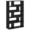 vidaXL &Eacute;tag&egrave;re &agrave; livres Ch&ecirc;ne noir 100 x 33 x 156,5 cm