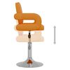 vidaXL Tabouret de bar orange similicuir