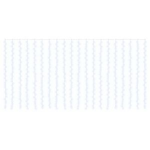 vidaXL Rideau lumineux 600 LED Blanc froid 600 x 300 cm