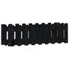 vidaXL Lit sur&eacute;lev&eacute; de jardin design de cl&ocirc;ture 100x30x30cm pin massif