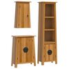 vidaXL Ensemble de meubles de salle de bain 3 pcs bois de pin massif