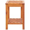 vidaXL Table d'appoint Bois d'acacia massif 45 x 33 x 45 cm
