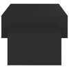 vidaXL Table basse Noir 105x55x32 cm Bois d’ingénierie