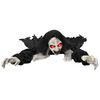 vidaXL D&eacute;coration de zombie d'Halloween SPOOKA Noir 41 x 130 x 24 cm