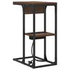 vidaXL Cabinet de chevet Ch&ecirc;ne brun 41,5 x 26 x 60,5 cm