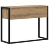 vidaXL Table d'appoint avec tiroir Ch&ecirc;ne artisan 100 x 36 x 75 cm