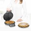 Princess Gaufrier Deluxe 5 gaufres 1200 W Argent&eacute; et noir
