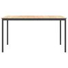 vidaXL Table de bar Naturel 110 x 55 x 105 cm Bois de pin massif