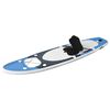 vidaXL Ensemble de planche SUP gonflable Bleu 360x81x10 cm