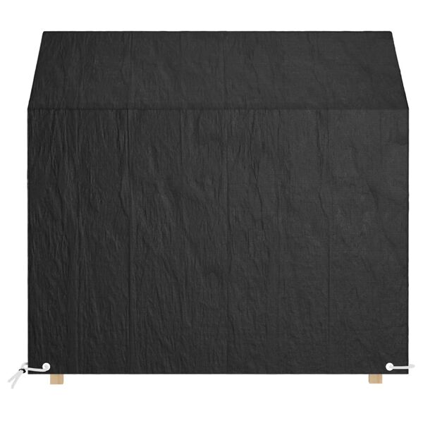 vidaXL Housse de banc de jardin 8 œillets 130x70x70/88 cm polyéthylène