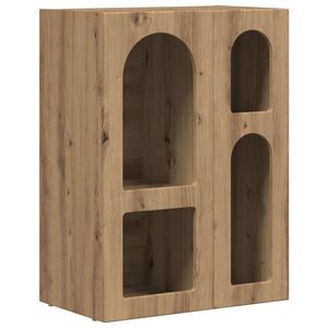 vidaXL Buffet Ch&ecirc;ne artisanal 59 x 35 x 80,5 cm Bois d'ing&eacute;nierie