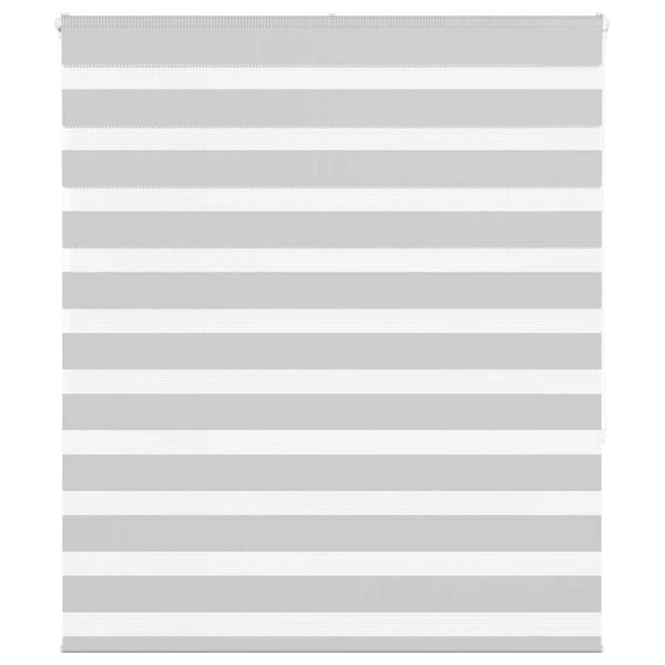 vidaXL Store z&egrave;bre gris clair largeur du tissu 125,9 cm polyester