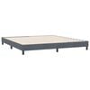 vidaXL Sommier &agrave; lattes de lit sans matelas 180x210 cm velours