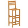 vidaXL Ensemble de bar d'extérieur 5 pcs Bois d'acacia massif