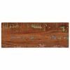 vidaXL Dessus de table 80x20x3,8 cm rectangulaire bois massif r&eacute;cup&eacute;r&eacute;