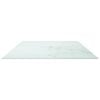 vidaXL Dessus de table blanc 120x65 cm 8 mm verre trempé design marbre