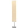 vidaXL Lampadaire avec support en acier 135 cm Beige