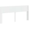 vidaXL T&ecirc;te de lit Blanc PB