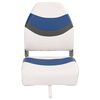 vidaXL Siège pour bateau avec dossier haut pliable 44x38x55 cm